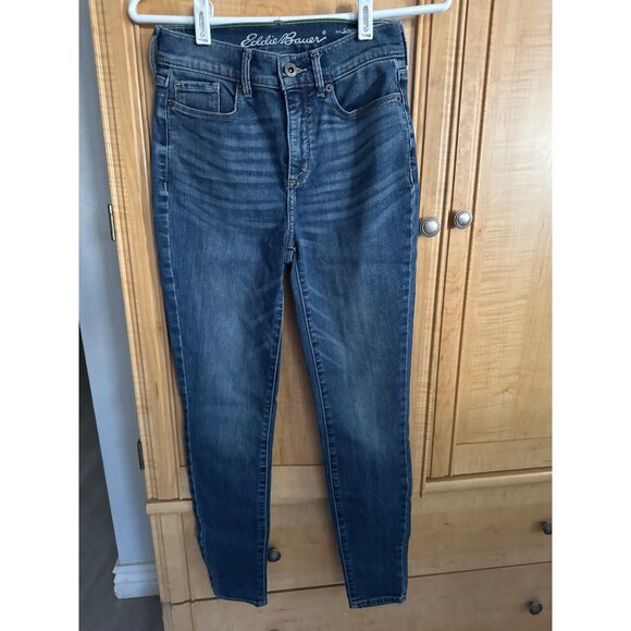 Eddie Bauer Denim - Eddie Bauer Womens Slightly Curvy High-Rise Skinny Jeans Size 0 Medium Wash. 26”